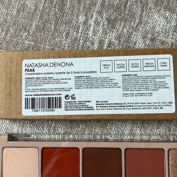 NIB Natasha Denona “Peak” eyeshadow palette - Picture 3 of 4